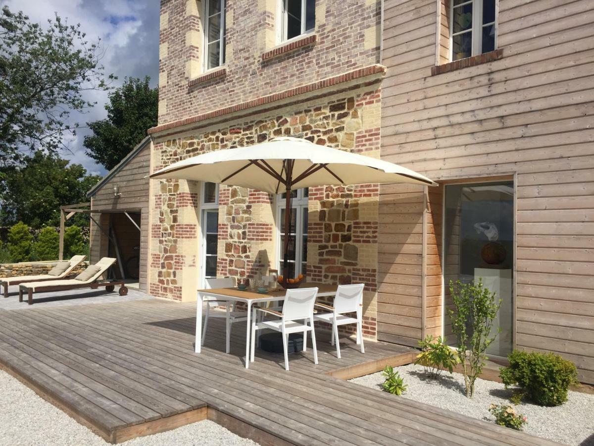 Hotel Galerie, Tumulus De La Hogue Fontenay-le-Marmion Exterior foto