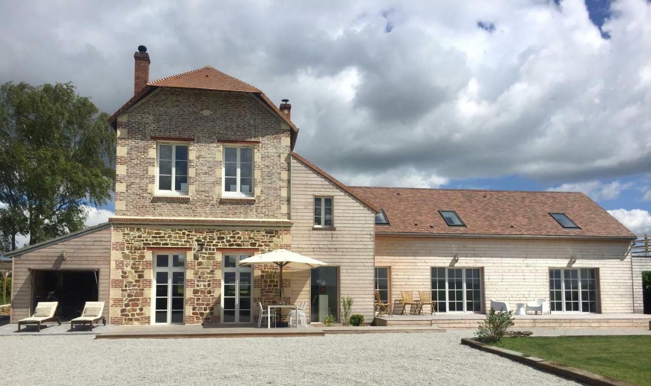 Hotel Galerie, Tumulus De La Hogue Fontenay-le-Marmion Exterior foto
